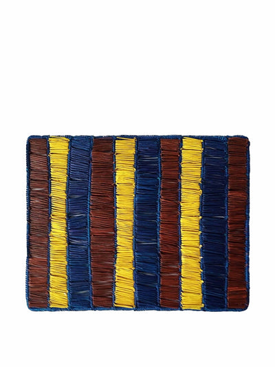 The Colombia Collective Collagerie x The Colombia Collective Raya woven placemats, set of 2 at Collagerie