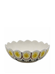 Collagerie x Villa Bologna Pottery scalloped salad bowl Interiors Villa Bologna    - Collagerie