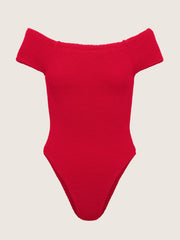 Red Grace swimsuit Swimsuit Hunza G    - Collagerie