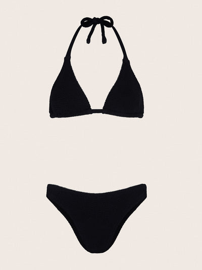 Hunza G Black Tammy bikini at Collagerie