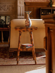 Pimlico bamboo side table Rattan Sharland England    - Collagerie