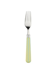 Lemon and blue stripe cutlery set  In The Roundhouse    - Collagerie