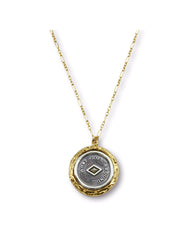 Gold and silver Demi necklace