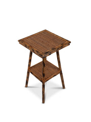 Pimlico bamboo side table Rattan Sharland England    - Collagerie
