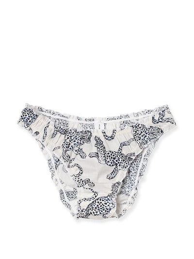 Desmond & Dempsey Cream knickers Jag Print at Collagerie