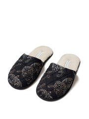 Women's Slipper Jag Print Navy