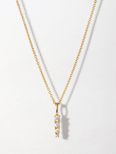 Edge of Ember Dainty diamond drop necklace at Collagerie