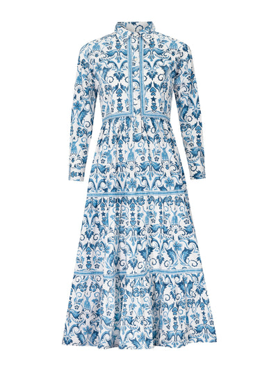 Daydress Circus damask Dakota dress at Collagerie