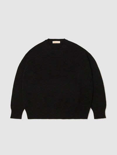 &Daughter Black Innes slouch crewneck at Collagerie