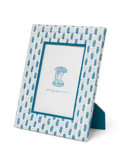 Daydress Blue basketweave picture frame at Collagerie