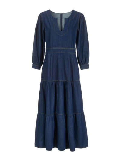 Rae Feather Denim Delilah maxi dress at Collagerie