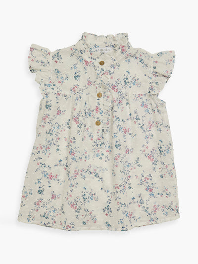 Amaia Diana blouse floral plumetis at Collagerie
