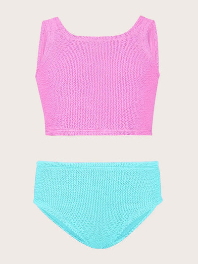 Hunza G Bubblegum and aqua baby duo Lyka bikini at Collagerie