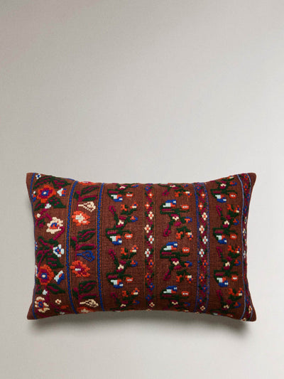 Zara Home x Collagerie Embroidered cushion cover at Collagerie