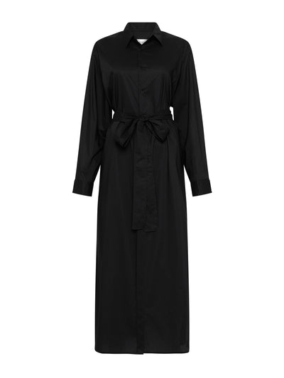 Matteau Black everyday shirt dress at Collagerie