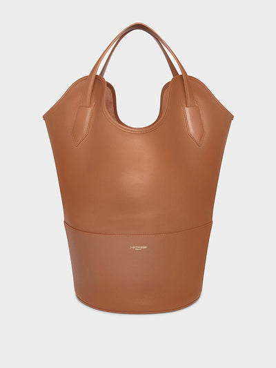 J&M Davidson Ray bucket bag, toffee at Collagerie