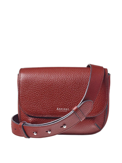 Aspinal Of London Ella crossbody bag in merlot at Collagerie