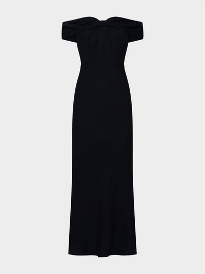 Saloni Black Eloise dress at Collagerie