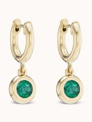 Small Gemma dangles in emerald Jewellery & Watches Marlo Laz    - Collagerie