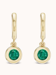 Small Gemma dangles in emerald Jewellery & Watches Marlo Laz    - Collagerie