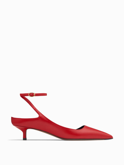 NEOUS Red Fornax pumps at Collagerie