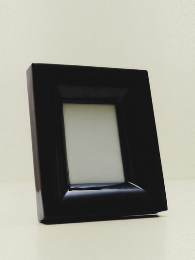 Zara Home x Collagerie Shiny wooden photo frame at Collagerie