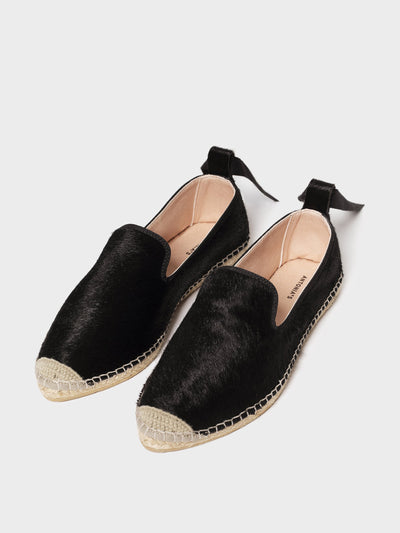 Antonia's Black Feria espadrilles at Collagerie