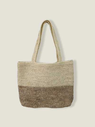 The Colombia Collective Fique woven tote at Collagerie