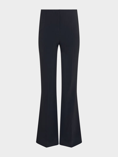 Saloni Black Flute B trousers at Collagerie