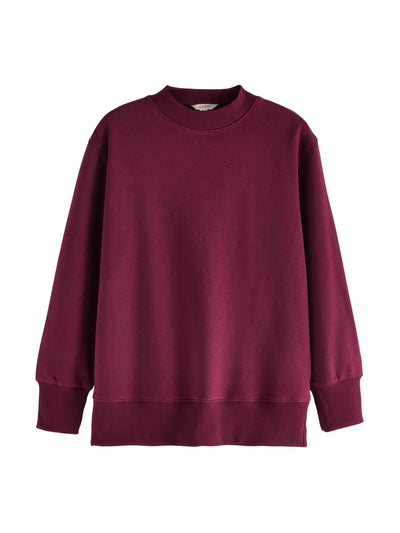 Next Essentials longline relaxed fit cotton sweatshirt at Collagerie