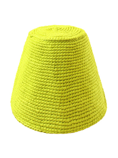 BrunnaCo Gani crochet hat in neon green at Collagerie