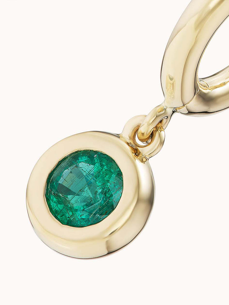 Small Gemma dangles in emerald Jewellery & Watches Marlo Laz    - Collagerie