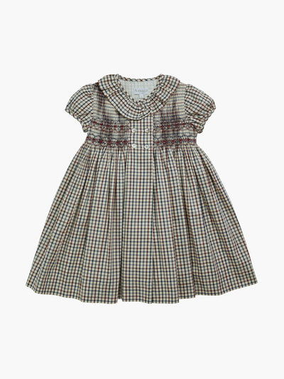 Amaia Multicoloured check Gooseberry dress at Collagerie