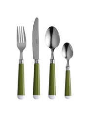 Green and white cutlery set  In the Roundhouse    - Collagerie