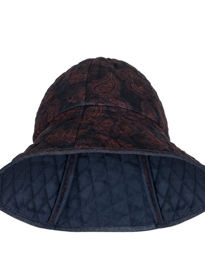 Mondo Corsini Paisley bucket hat at Collagerie