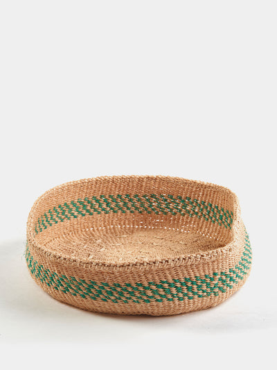 Hadeda Sisal bread basket in earth 3 at Collagerie