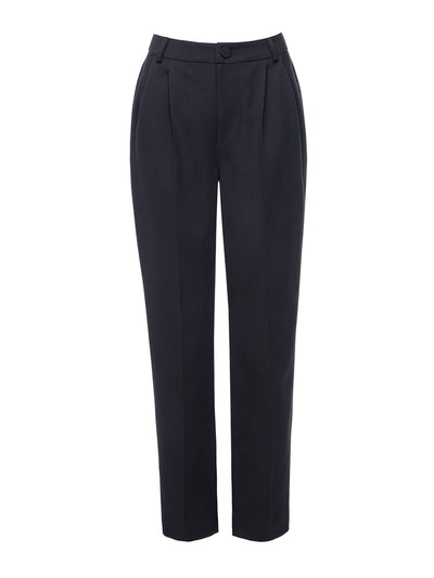 Huishan Zhang Henry trousers black tailoring at Collagerie