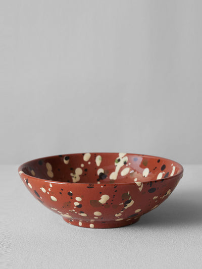 Toast Cortona splatter bowl at Collagerie