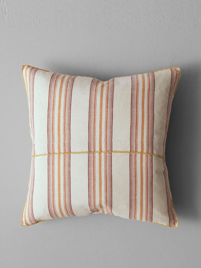 Toast Tove stripe cotton cushion cover at Collagerie