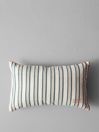 Toast Fjord stripe rectangular cushion cover at Collagerie
