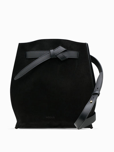 NEOUS Black Himalia crossbody bag at Collagerie