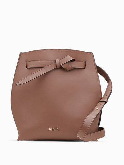 NEOUS Dark taupe Himalia crossbody bag at Collagerie