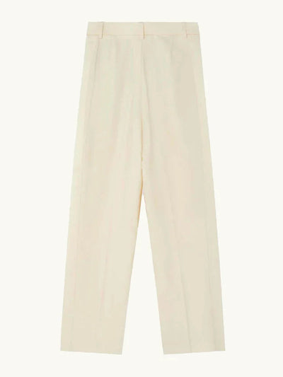 Racil Ivory Harry tuxedo trousers at Collagerie