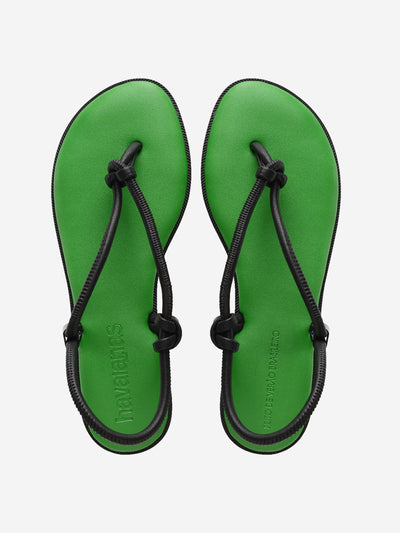 Havaianas Una Acai flat sandals at Collagerie