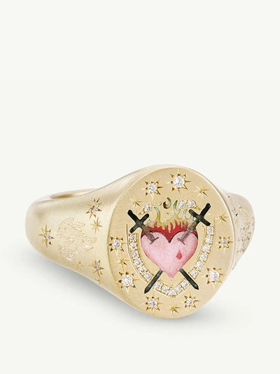 Cece Jewellery Heartbreaker ring at Collagerie