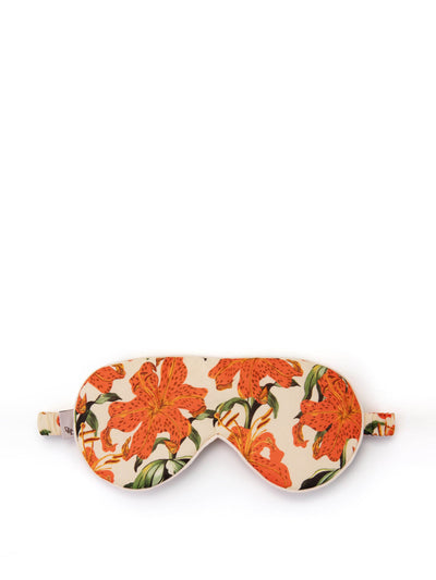 Desmond & Dempsey Eye mask lilium orange cream at Collagerie