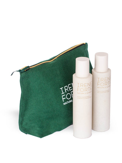 Irene Forte Cleansing duo wash bag at Collagerie