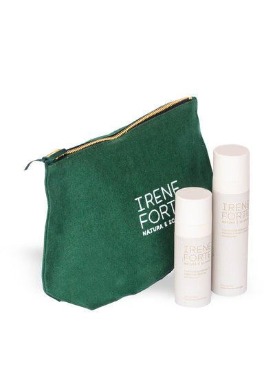 Irene Forte Hibiscus heroes wash bag at Collagerie