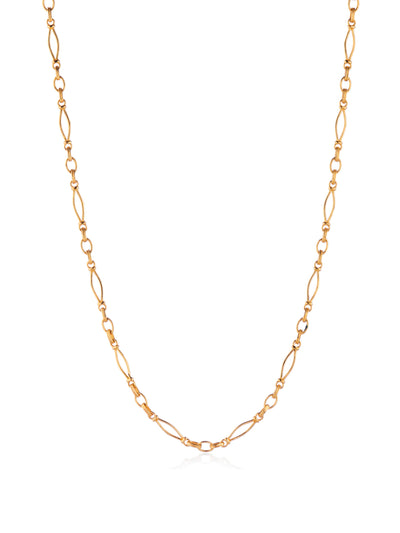 V by Laura Vann Vintage link gold heavy chain at Collagerie