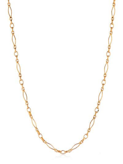 V by Laura Vann Vintage link gold heavy chain at Collagerie